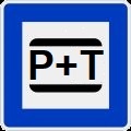 Road sign Д28